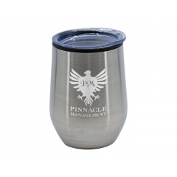 Reusable Coffee Cups - Metal  - Naples 350ml Double Wall Mug