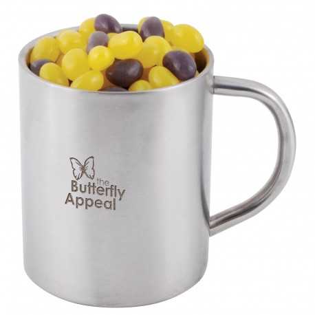 Stainless Steel Mugs  - Corporate Colour Mini Jelly Beans in Java Mug