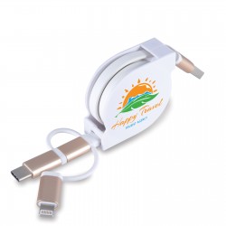 USB Hubs & Cables  - Fury 3 in 1 Cable