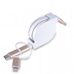 USB Hubs & Cables  - Fury 3 in 1 Cable