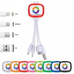 USB Hubs & Cables  - Family Light Up 3 in 1 Cable