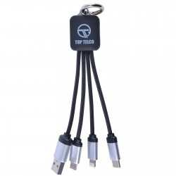 USB Hubs & Cables  - Glimmer Square Glow Cable