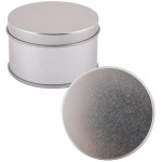 Lollies in Buckets &amp; Jars  - Silver Round Tin