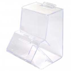 Lollies in Buckets & Jars  - Clear Dispenser with Scoop