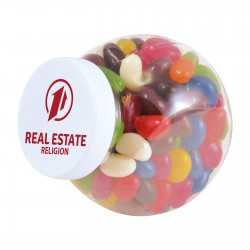 Promotional Jelly Beans  - Assorted Colour Mini Jelly Beans in Container