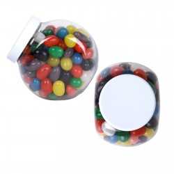 Promotional Jelly Beans  - Assorted Colour Mini Jelly Beans in Container