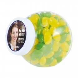 Promotional Jelly Beans  - Corporate Colour Mini Jelly Beans in Container