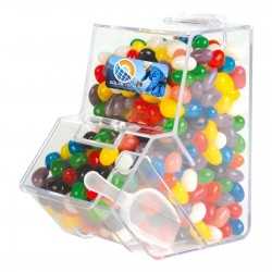 Promotional Jelly Beans  - Assorted Colour Mini Jelly Beans in Dispenser