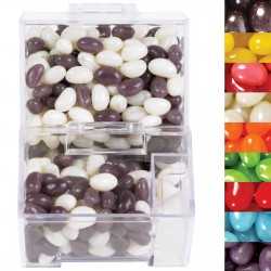 Promotional Jelly Beans  - Corporate Colour Mini Jelly Beans in Dispenser