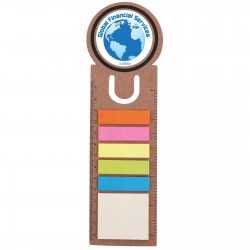Printed Post It Notes  - Circle Bookmark / Noteflag Ruler