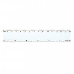Rulers  - White15cm Ruler