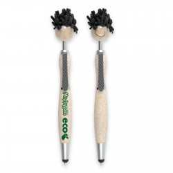 Eco Pens & Pencils  - Mop Top Eco Pen Plastic