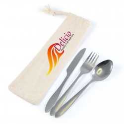 Homeware Products  - Banquet Cutlery Set in Calico Pouch