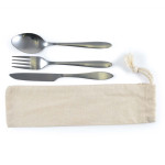 Homeware Products - Banquet Cutlery Set in Calico Pouch