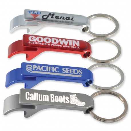 Metal Keyrings  - Cheers Bottle Opener / Keytag