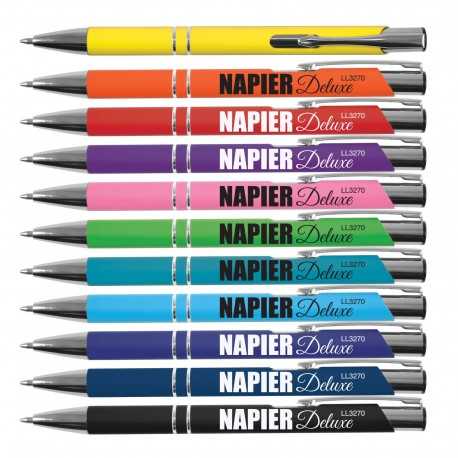 Metal Promotional Pens  - Napier Deluxe Pen Metal