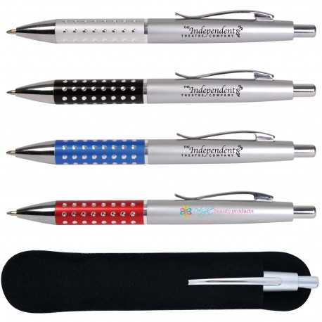 Plastic Promotional Pens  - Bling Pen Plastic