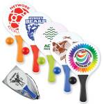 Exercise Sets - Action Paddle / Bat &amp; Ball Set
