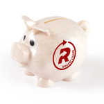 Money Boxes  - Worlds Smallest Pig Eco Coin Bank
