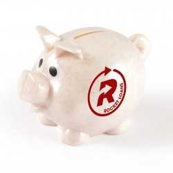 Money Boxes  - Worlds Smallest Pig Eco Coin Bank