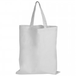 Fashion Tote Bags  - Coloured Cotton Short Handle Tote Bag