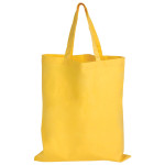 Shopping Tote Bags - Coloured Cotton Short Handle Tote Bag