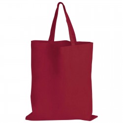 Fashion Tote Bags  - Coloured Cotton Short Handle Tote Bag