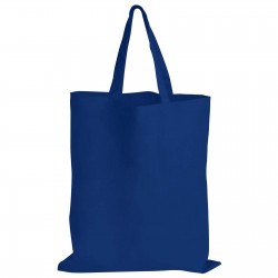 Fashion Tote Bags  - Coloured Cotton Short Handle Tote Bag
