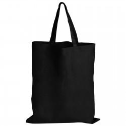Fashion Tote Bags  - Coloured Cotton Short Handle Tote Bag