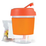 Reusable Coffee Cups - Plastic &amp; Ceramic - Kick Coffee Cup with Jelly Beans
