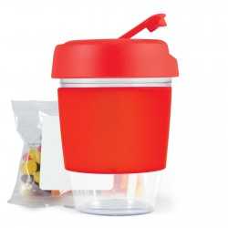 Reusable Coffee Cups - Plastic & Ceramic  - Kick Coffee Cup with Jelly Beans