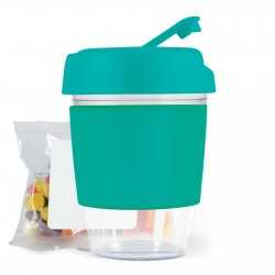 Reusable Coffee Cups - Plastic & Ceramic  - Kick Coffee Cup with Jelly Beans