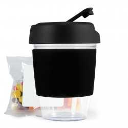 Reusable Coffee Cups - Plastic & Ceramic  - Kick Coffee Cup with Jelly Beans