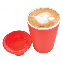 Reusable Coffee Cups - Plastic & Ceramic  - Aroma Coffee Cup / Comfort Lid 350ml