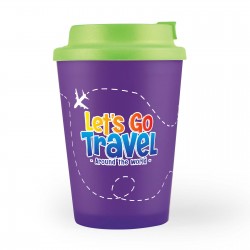 Reusable Coffee Cups - Plastic & Ceramic  - Aroma Coffee Cup / Comfort Lid 350ml