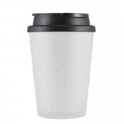 Reusable Coffee Cups - Plastic & Ceramic  - Aroma Coffee Cup / Handle Lid 350ml