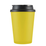 Reusable Coffee Cups - Plastic &amp; Ceramic - Aroma Coffee Cup / Handle Lid 350ml