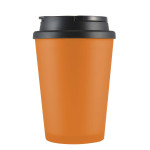 Reusable Coffee Cups - Plastic &amp; Ceramic - Aroma Coffee Cup / Handle Lid 350ml