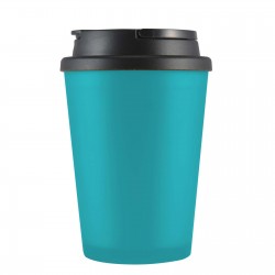 Reusable Coffee Cups - Plastic & Ceramic  - Aroma Coffee Cup / Handle Lid 350ml