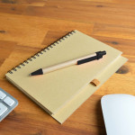 Promotional Journals &amp; Noteboooks - Savannah Notebook / Matador Pen
