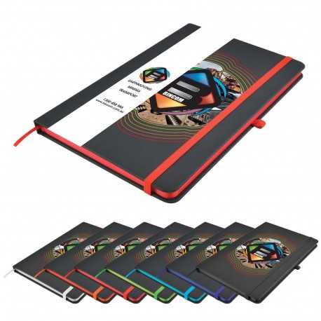 Promotional Journals & Noteboooks  - Venture Supreme A5 Notebook