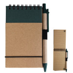 Spiral NoteBooks - Tradie Cardboard Notebook with Pen