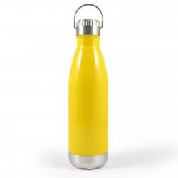 Drink Bottles - Metal  - Soda Vacuum Bottle with Hanger Lid 500ml