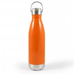 Drink Bottles - Metal  - Soda Vacuum Bottle with Hanger Lid 500ml