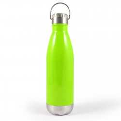 Drink Bottles - Metal  - Soda Vacuum Bottle with Hanger Lid 500ml