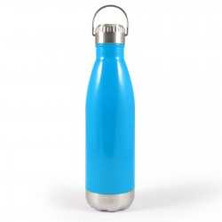 Drink Bottles - Metal  - Soda Vacuum Bottle with Hanger Lid 500ml
