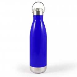 Drink Bottles - Metal  - Soda Vacuum Bottle with Hanger Lid 500ml