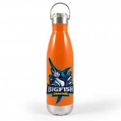 Drink Bottles - Metal  - Soda Bottle with Hanger Lid 700ml