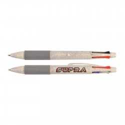 Bamboo & Wood Enviro Pens  - Supra 4 Colour Pen