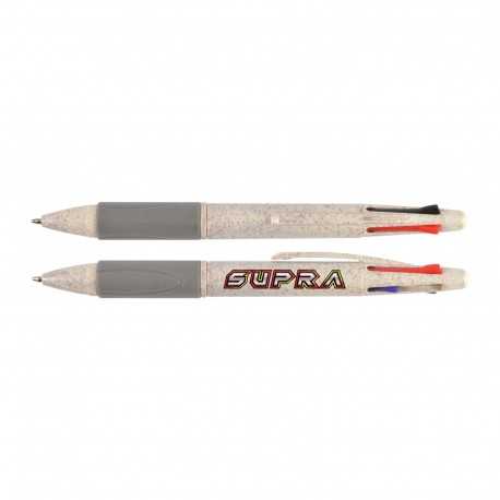 Bamboo & Wood Enviro Pens  - Supra 4 Colour Pen